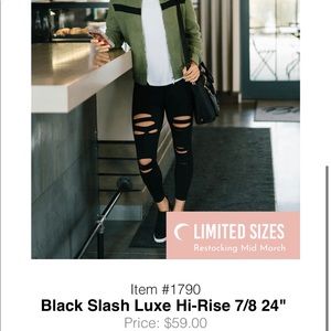 ZYIA slash leggings
